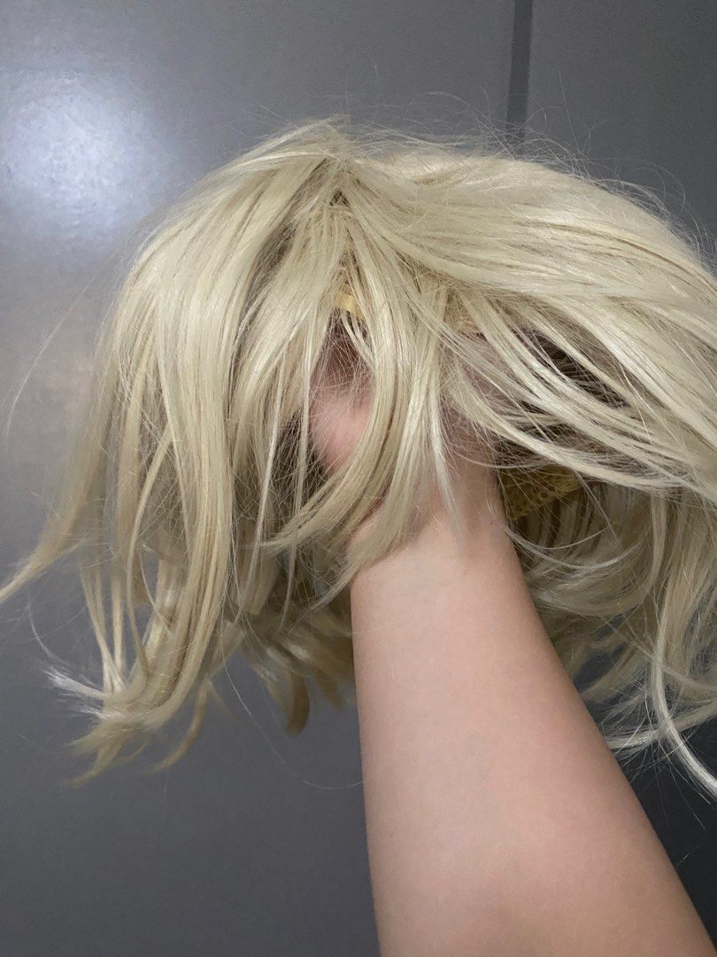 Diy top blonde wig
