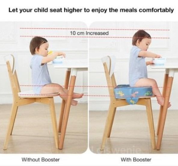 Children's booster seat 2024 for dining chairs