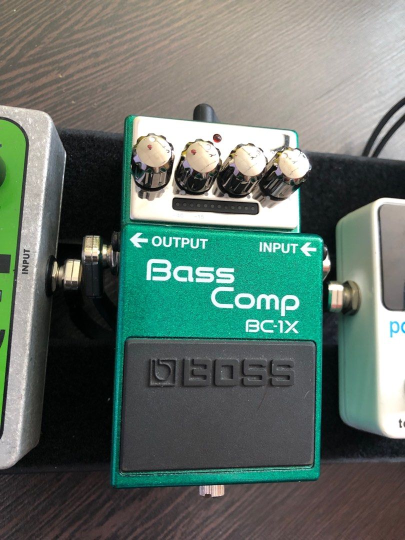 Boss bass comp bc 1x pedal Compressor, 興趣及遊戲, 音樂、樂器