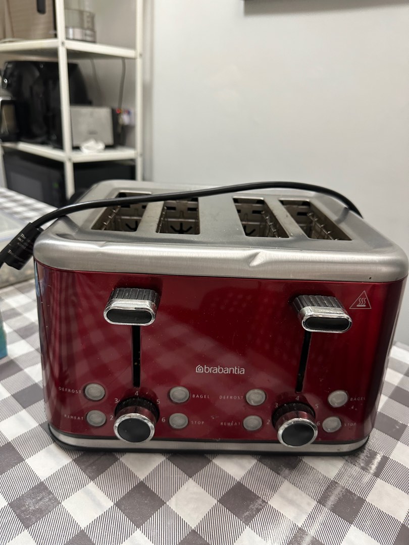 Brabantia toaster 2025 4 slice