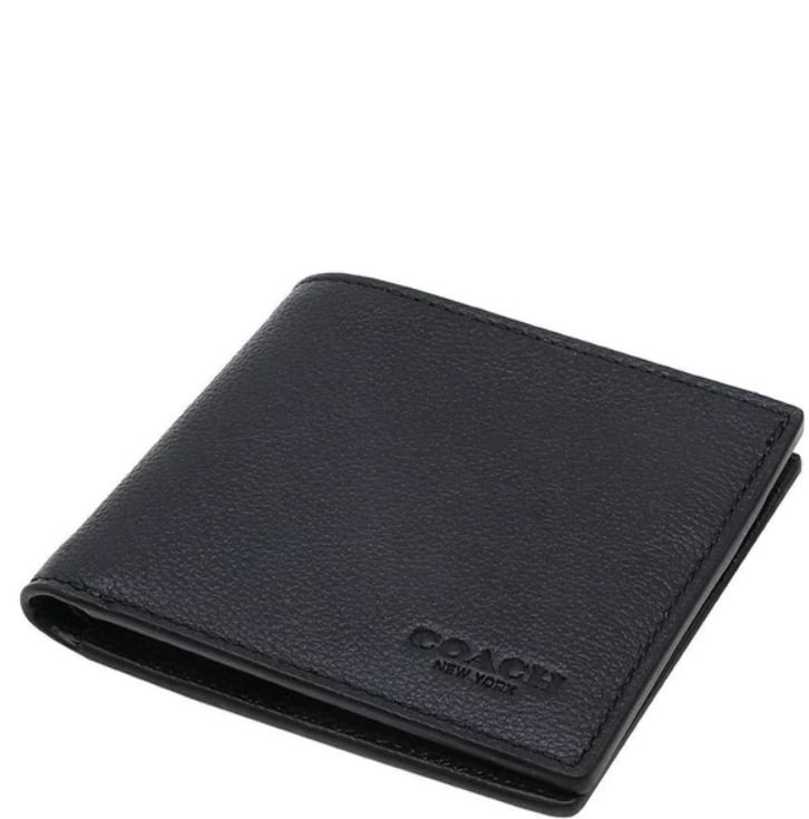 BRAND NEW AUTHENTIC INSTOCK COACH BILLFOLD WALLET FULL LEATHER F67630 ID WINDOW