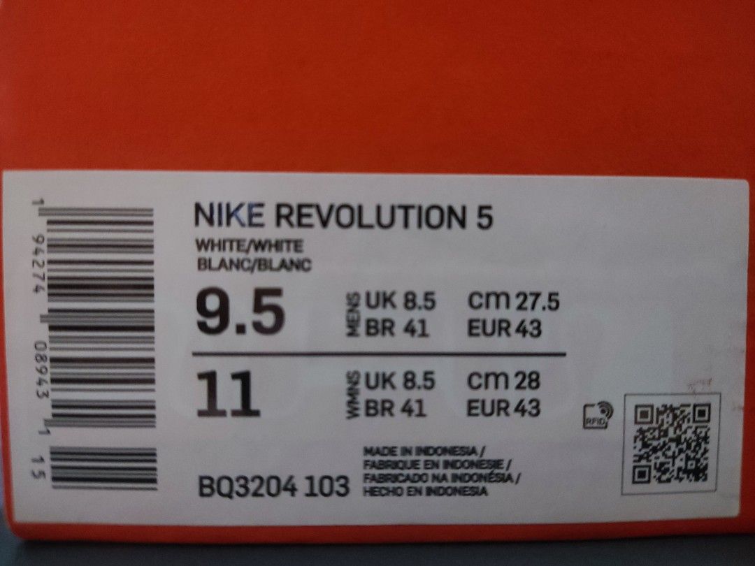 Brand New Authentic Nike Unisex Shoes US 9.5