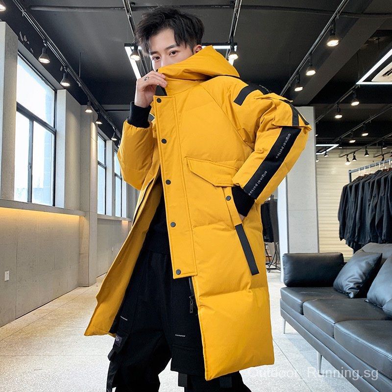 BRAND NEW IN STOCK Korean Designed And made Thicken Men s Down Jacket Big Pocket Fur Hooded Warm Parka degrees Men Casual Waterproof Windproof Down