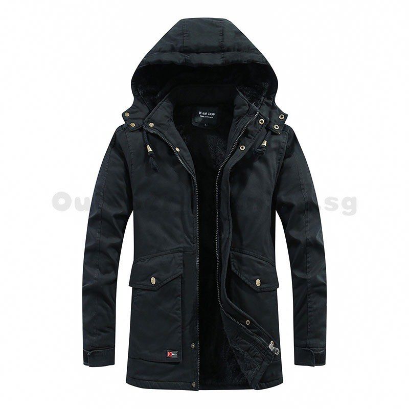 Men's cotton winter jacket sales
