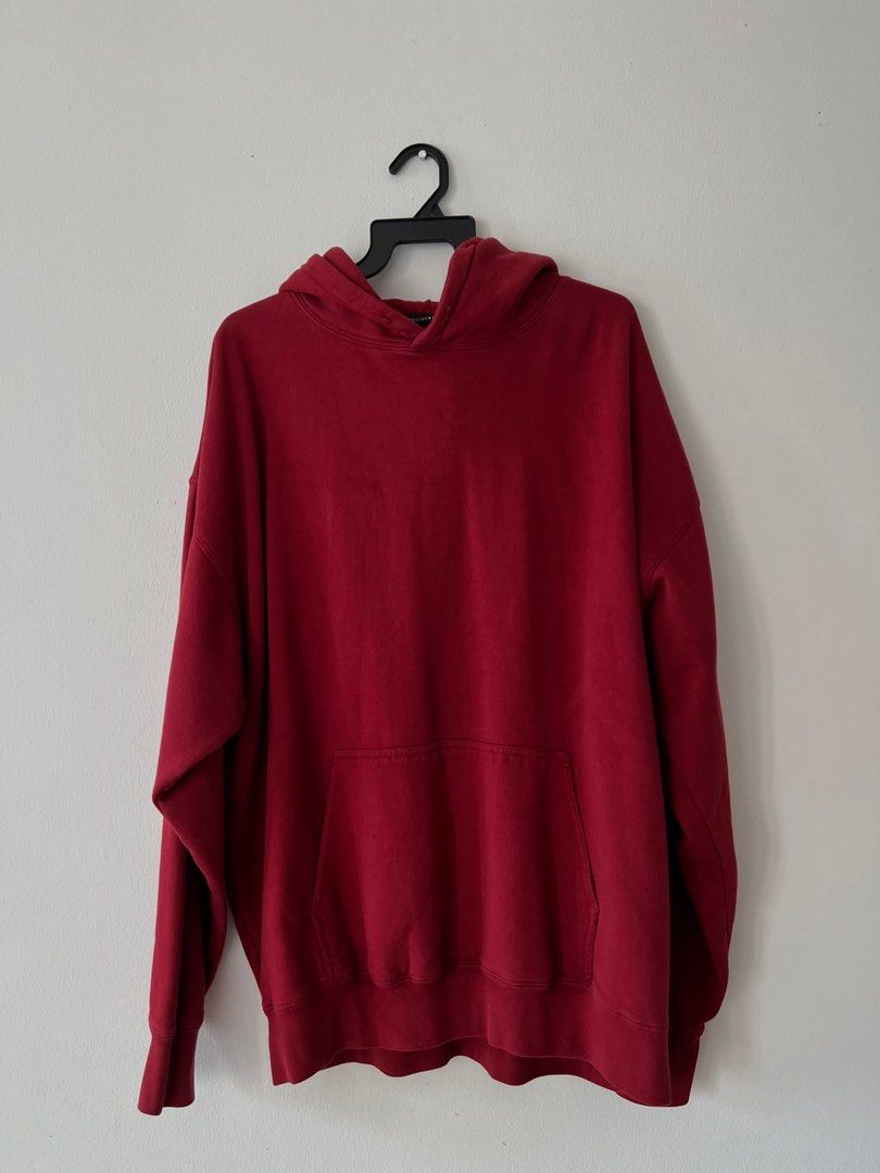Maroon zip shop up sweater