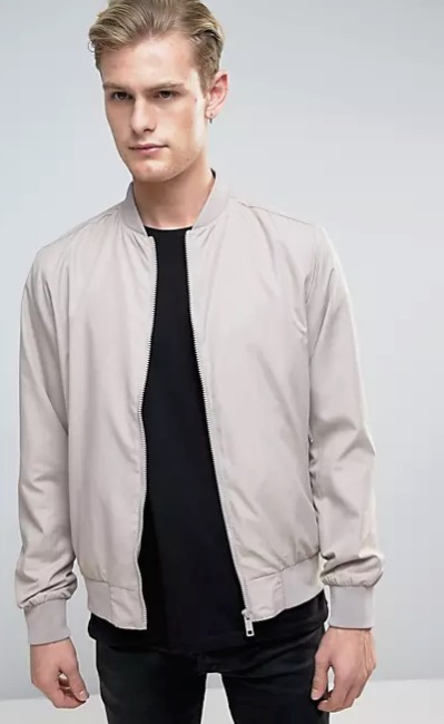 Brave Soul Nylon Lightweight Bomber Jacket Men s Fashion Coats