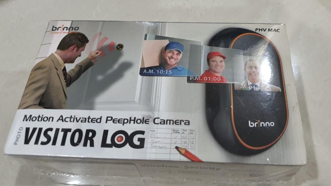 Brinno Motion Activated Peephole Camera & Motion Sensor, Furniture