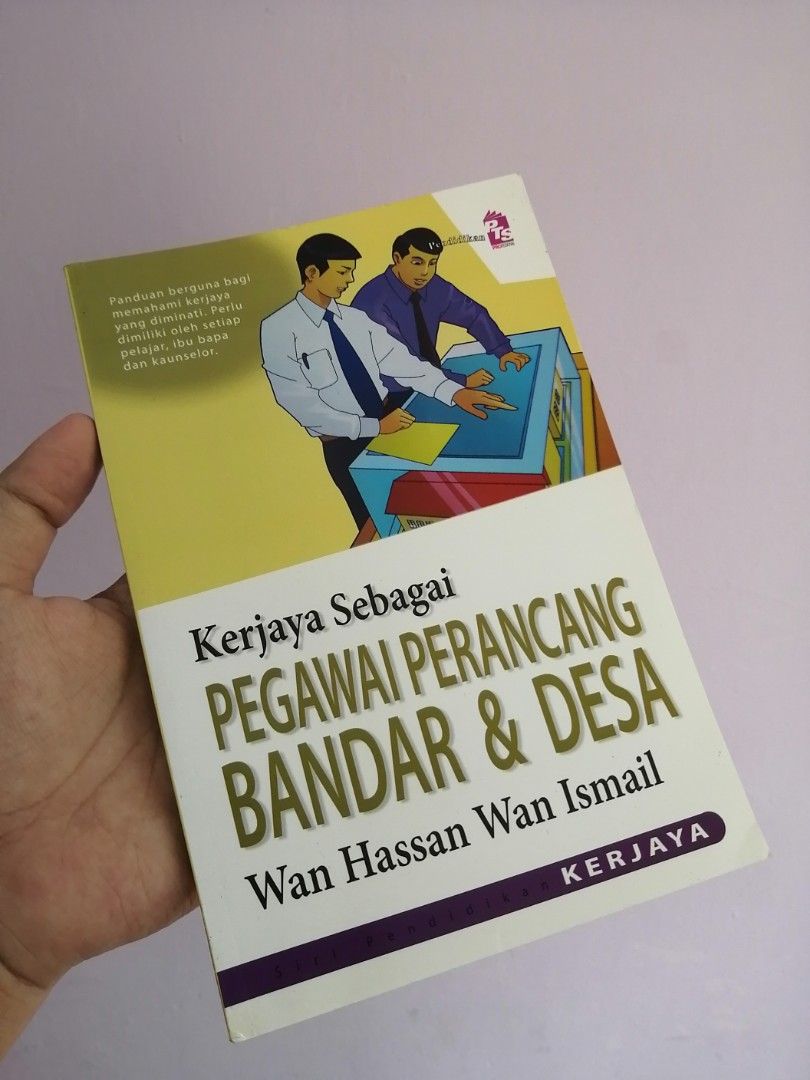 Buku Kerjaya Sebagai Pegawai Perancang Bandar & Desa Oleh Wan Hassan ...