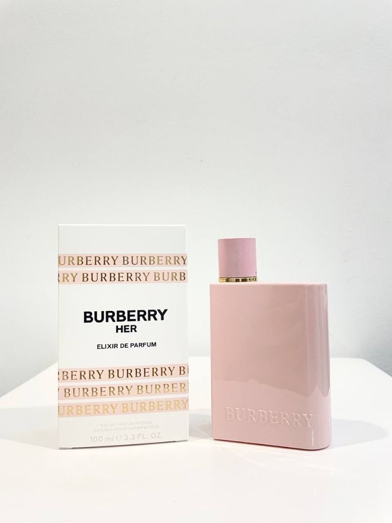 Burberry her store vs intense