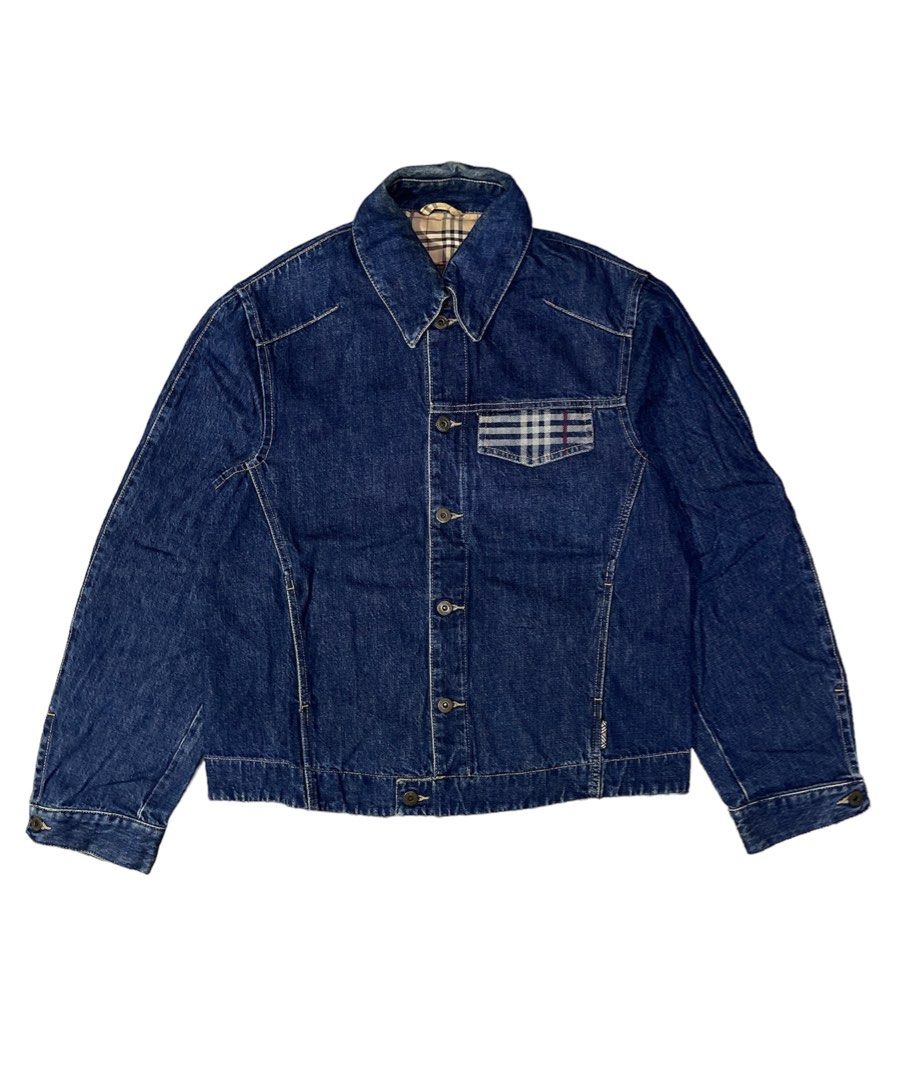 ジャケット・アウター BURBERRY LONDON DenimJacket&Skirt 160A BURBERRY London DenimJacket&Skirt 160A