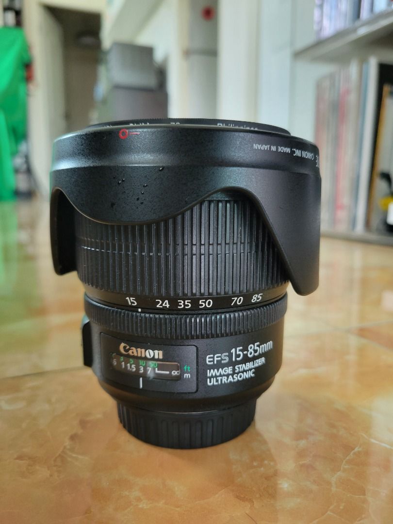 Canon EFS 15-85mm f3.5-5.6 IS USM, 攝影器材, 鏡頭及裝備- Carousell