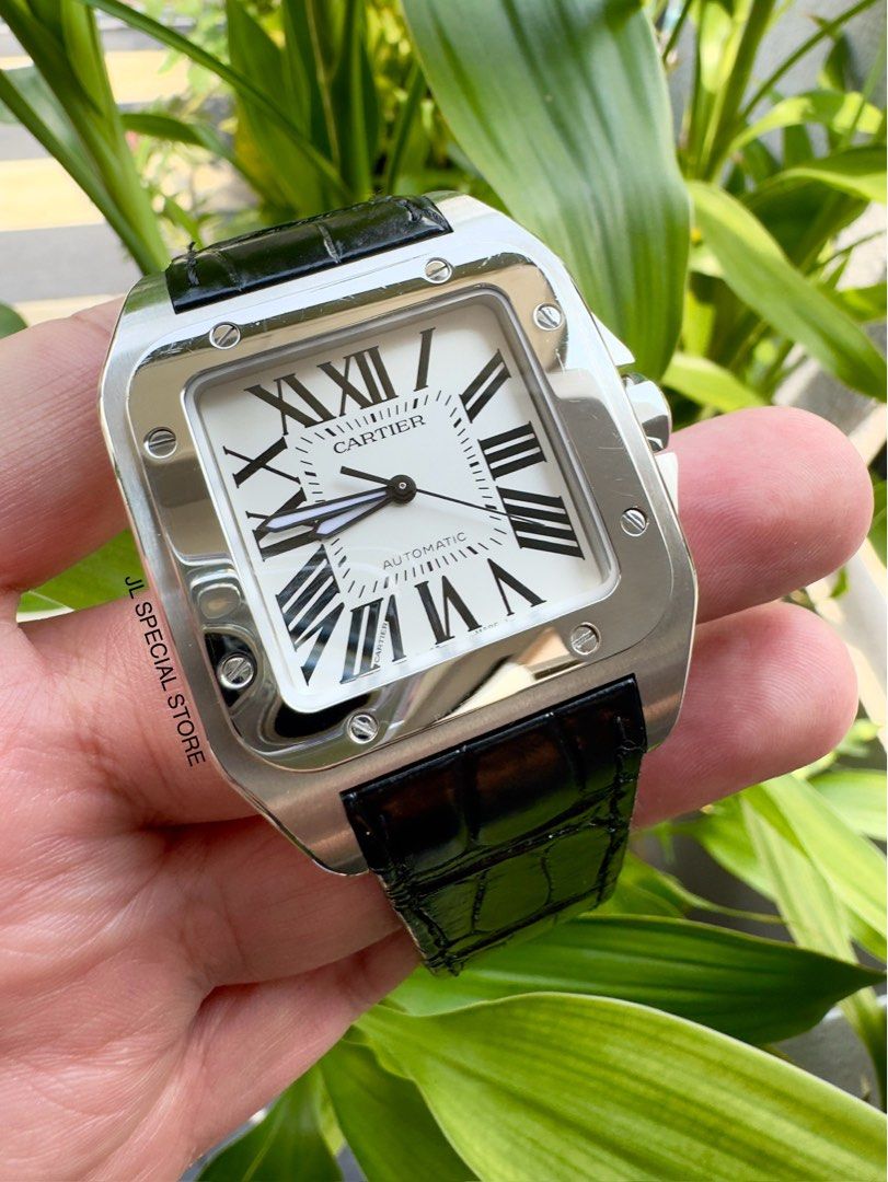Cartier santos on sale 100 xl 2656