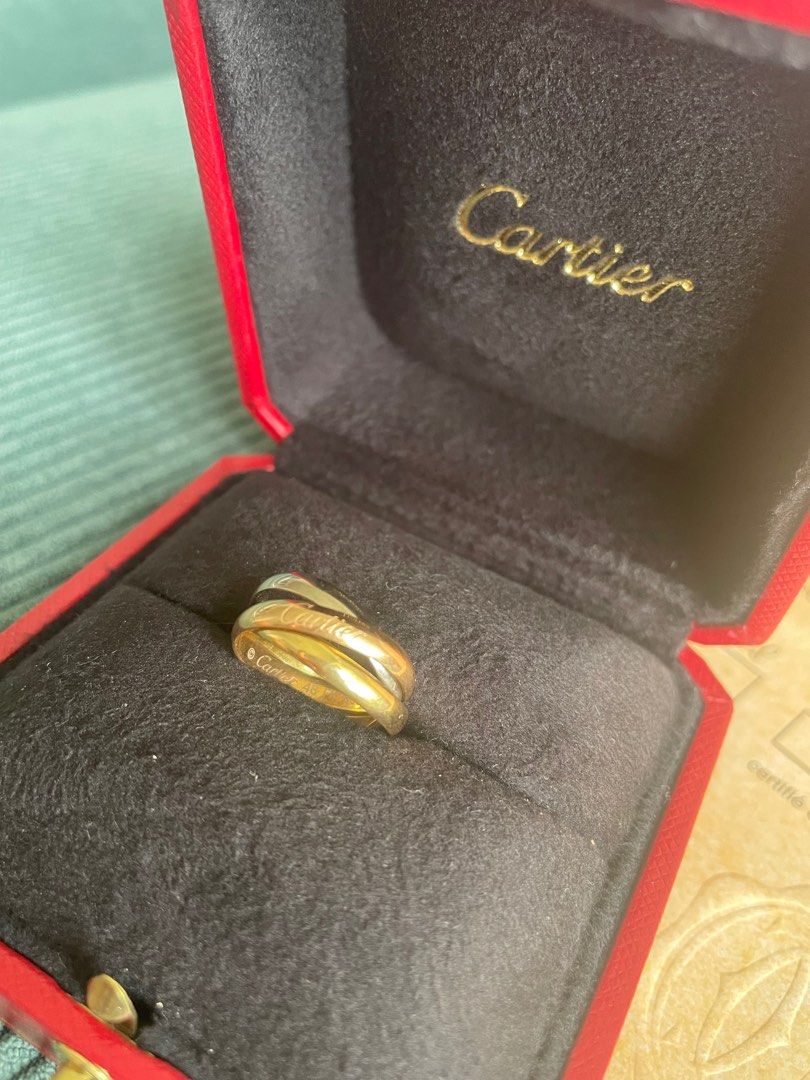 Cartier trinity ring sales small