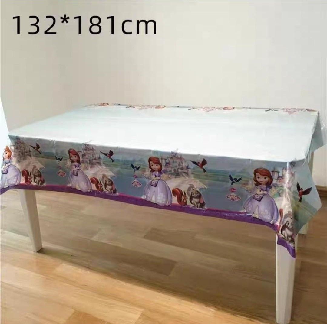 Cartoon Table Cover Birthday Party Plastic Table Cloth Marvel Avengers ...