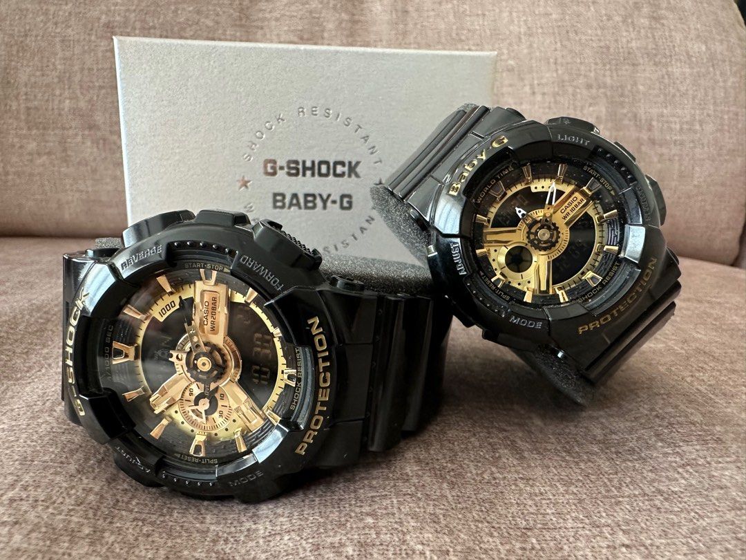 G shock hotsell baby g black