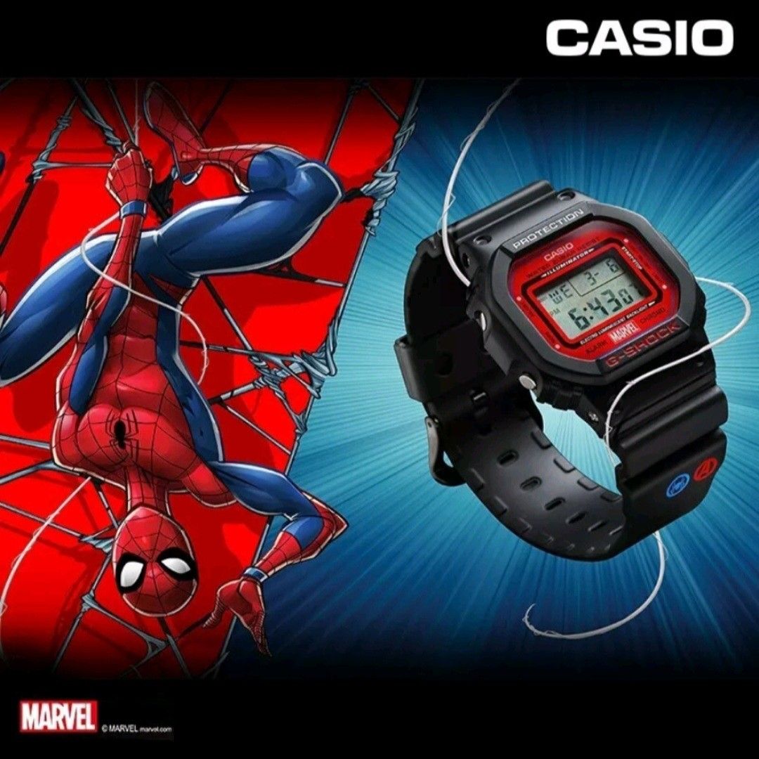Casio shop spider man