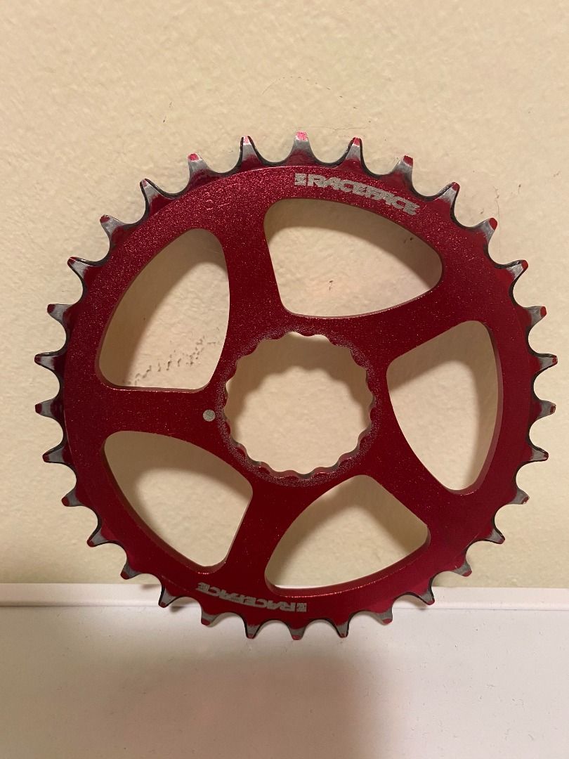 Front chain clearance ring