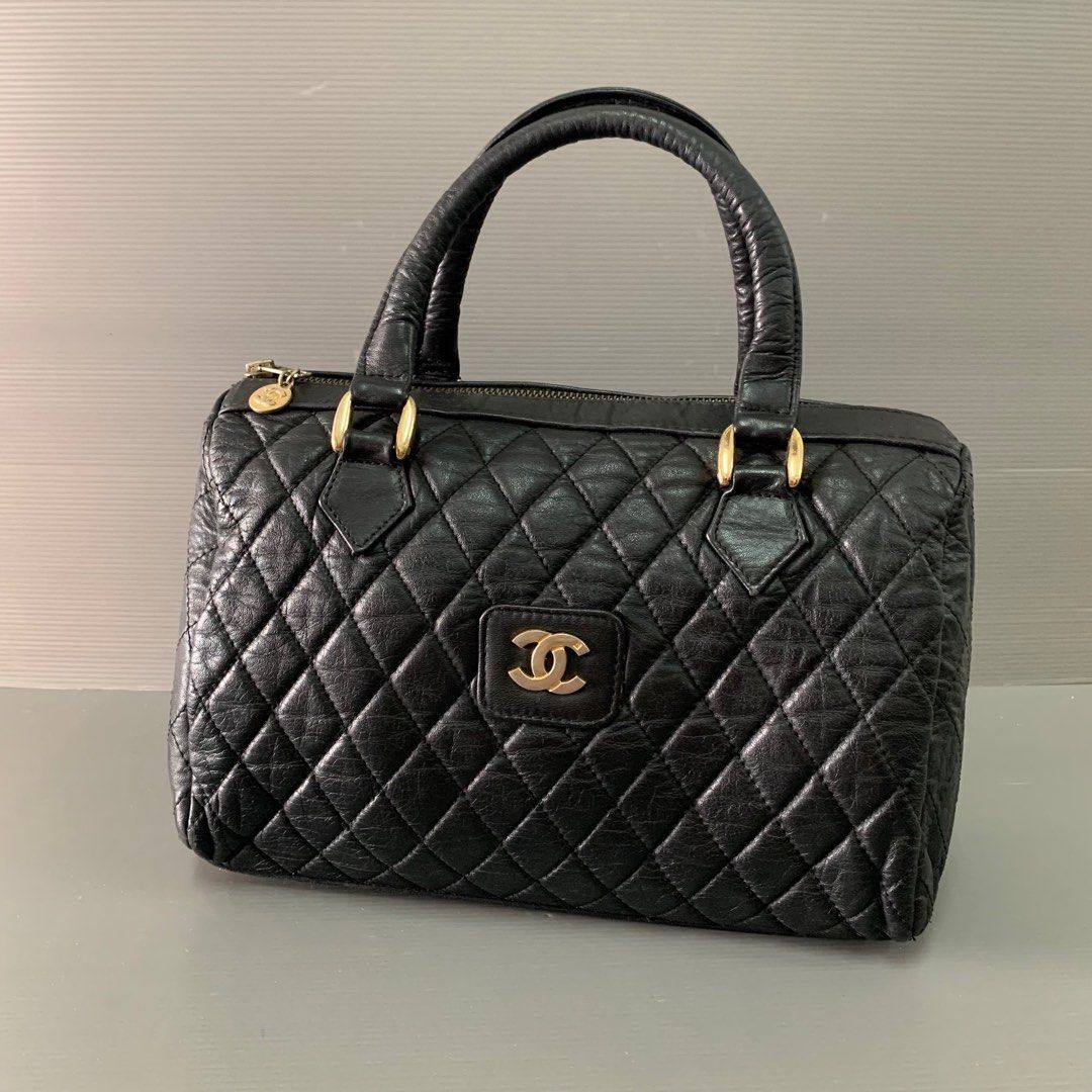 Chanel Boston bag, Luxury, Bags & Wallets on Carousell