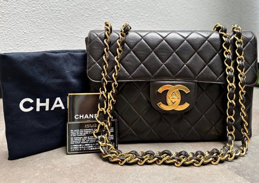 Chanel lambskin new arrivals jumbo