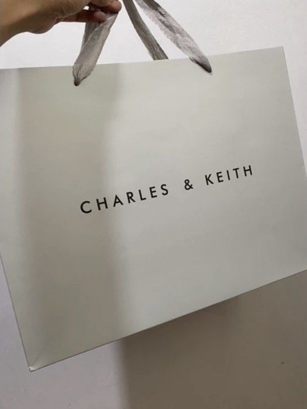 paper bag charles and keith