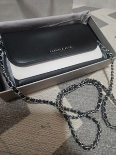 Charles & Keith BASIC FRONT FLAP CROSSBODY BAG (165 TND) ❤ liked