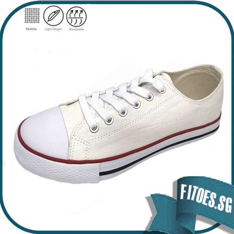 Mens best sale canvas trainers