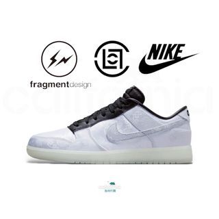 👟CLOT x Fragment Design x Nike Dunk Low 最新聯名球鞋 陳冠希/藤原浩聯名設計款 男女通用款式 FN0315-110