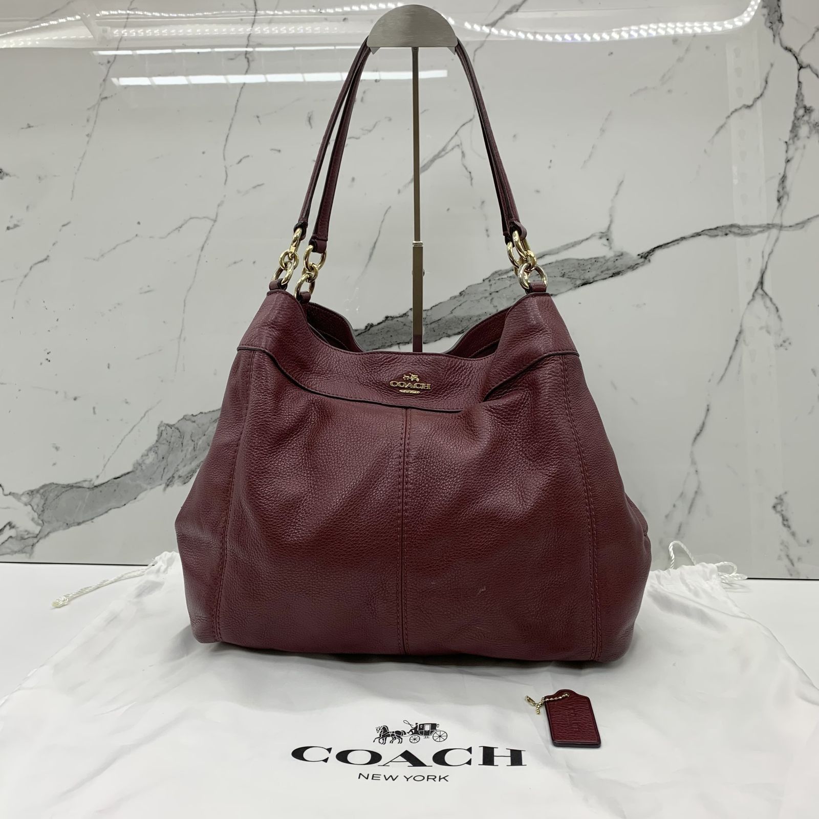 Coach large lexy shoulder bag deals