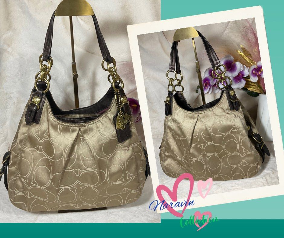 Mia hobo top bag coach