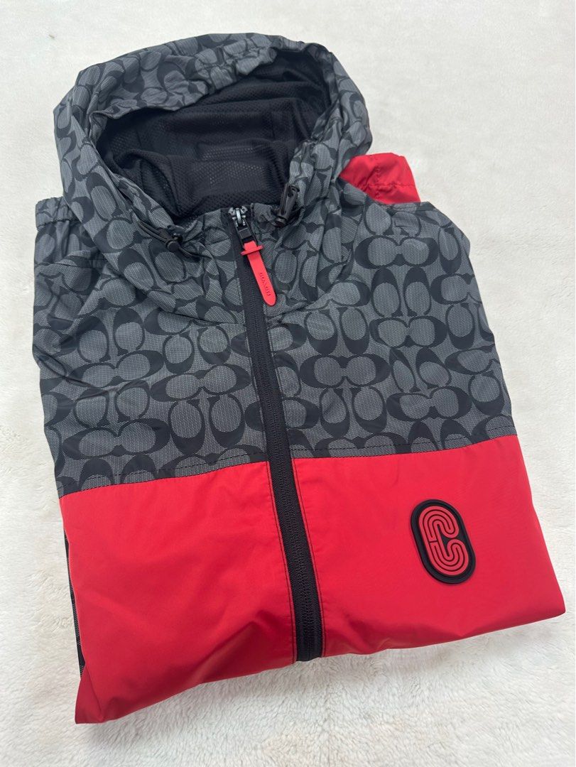 LVSE Quilted Hoodie - Luxury Red