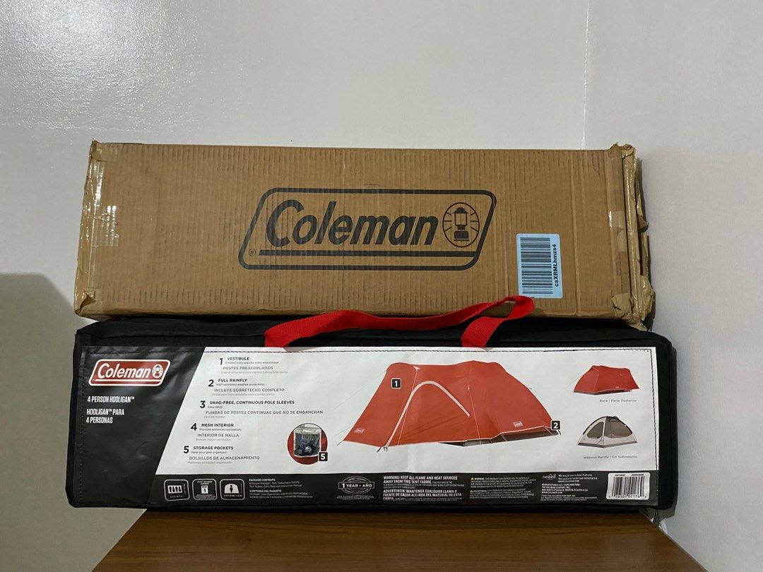 Coleman hooligan 4 person tent clearance