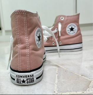White converse pink sole new arrivals