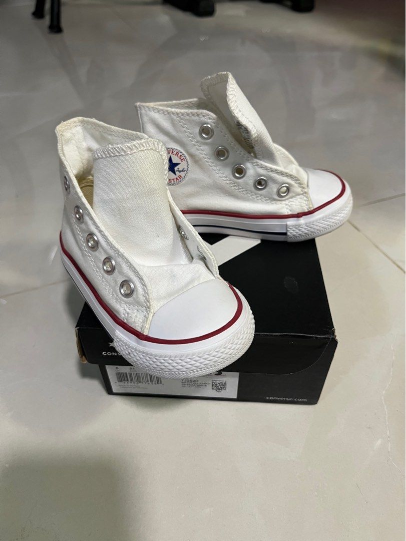 White converse size new arrivals 5