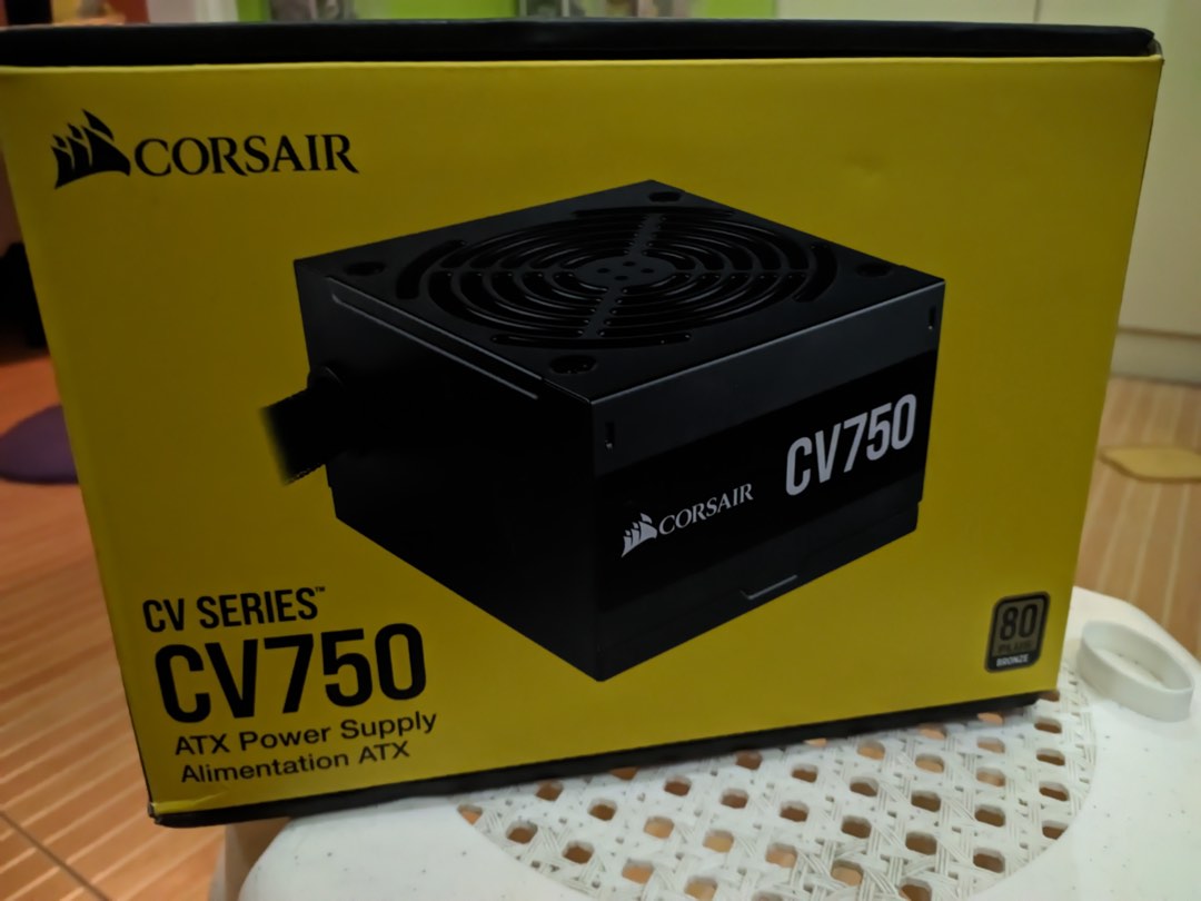 Corsair CV750 Bronze Rated PSU, Computers & Tech, Parts & Accessories