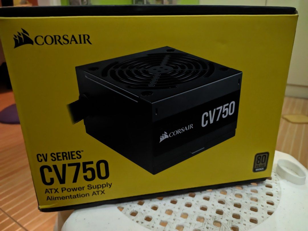 Corsair CV750 Bronze Rated PSU, Computers & Tech, Parts & Accessories