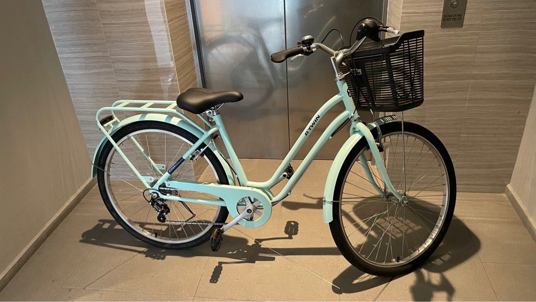 Decathlon city bike mint cheap