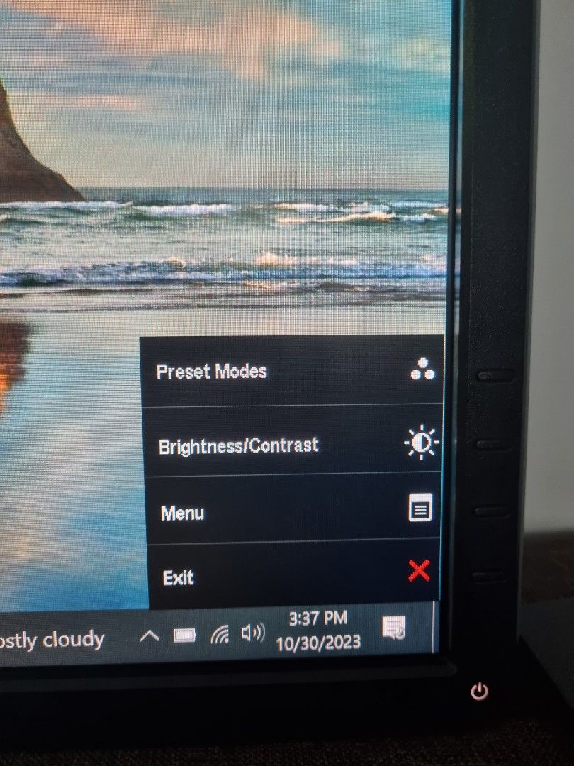 Dell full hd monitor without stand, Computers & Tech, Parts