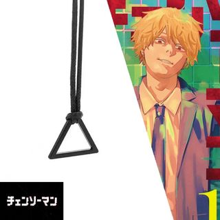 淀治DENJI 同人COS 頸鏈 鏈鋸人 變身惡魔金屬拉環吊墜 波奇塔尾巴 電鋸人週邊  聖誕禮物 Chainsaw Man64195421886594110