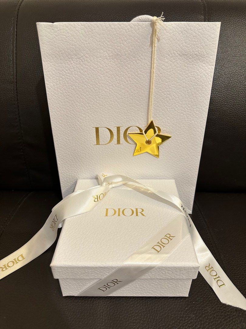 Dior Caro Compact Zipped Card Holder Cloud Blue Supple Cannage