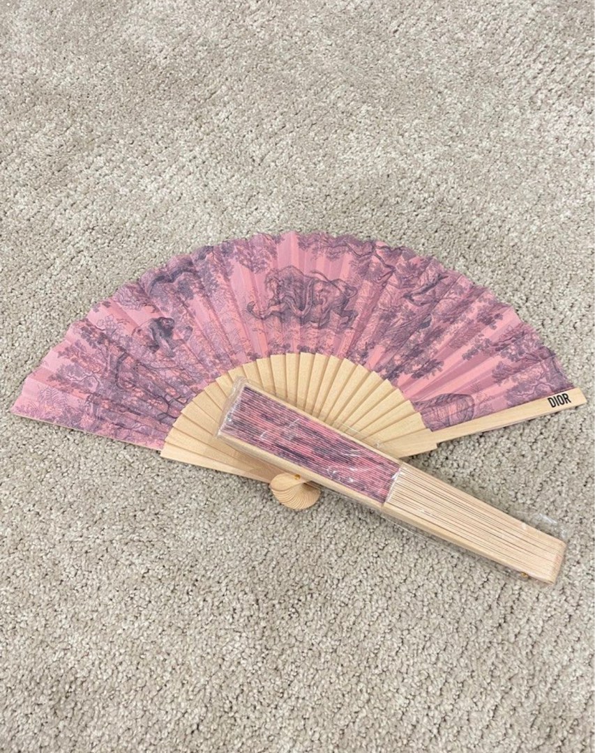DIOR HAND FAN DIOR RIVIERA, Women's Fashion, Watches & Accessories