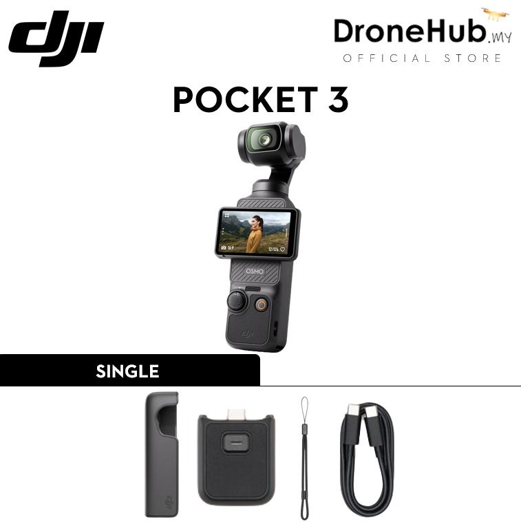 DJI Osmo Pocket 3 DJI Malaysia Warranty