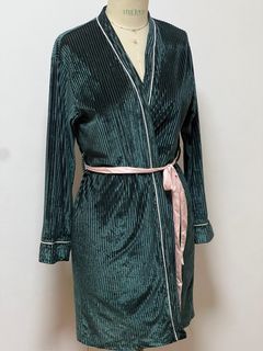 Dolce & Gabbana emerald bathrobe