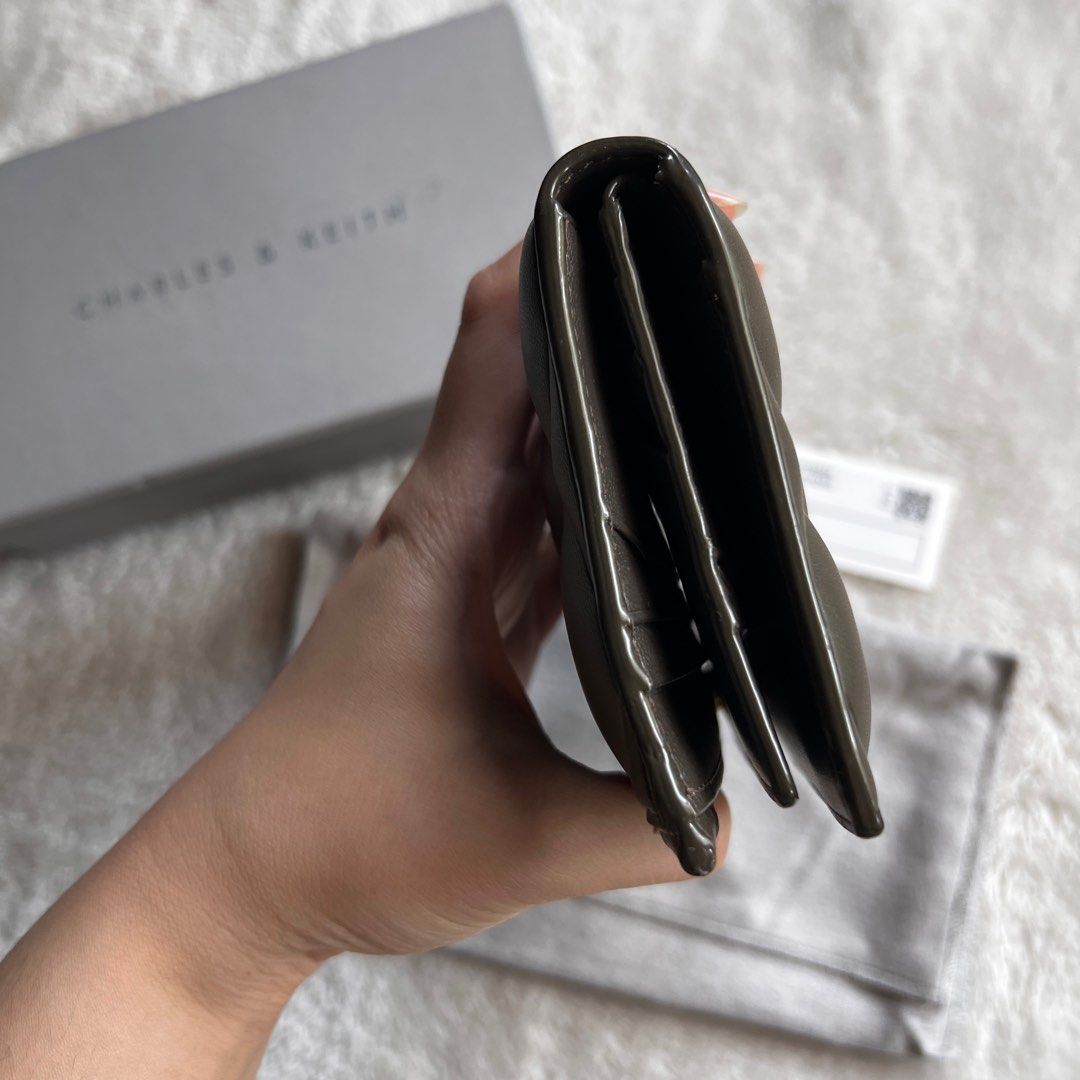 charles keith danika quilted long wallet｜TikTok Search