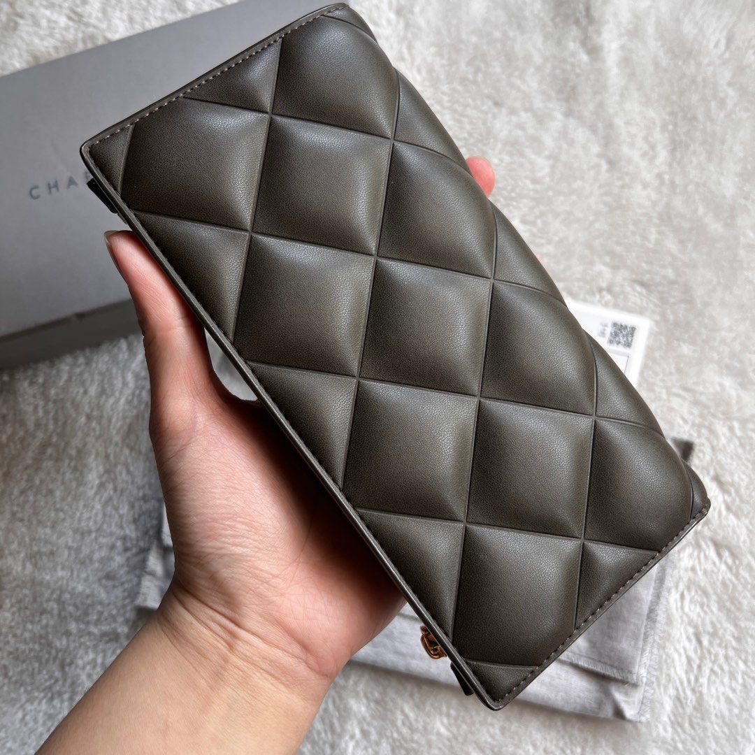 charles keith danika quilted long wallet｜TikTok Search