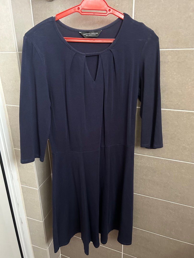 Dorothy perkins 2025 navy blue dress