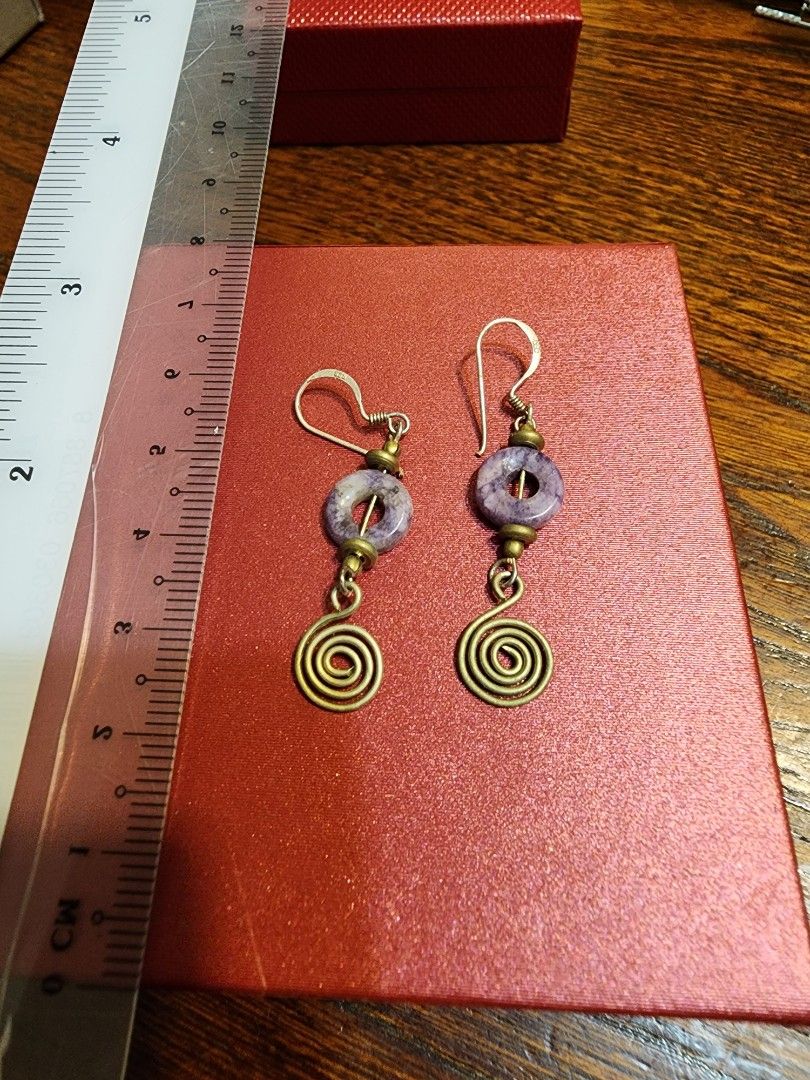 Matt best sale silver earrings