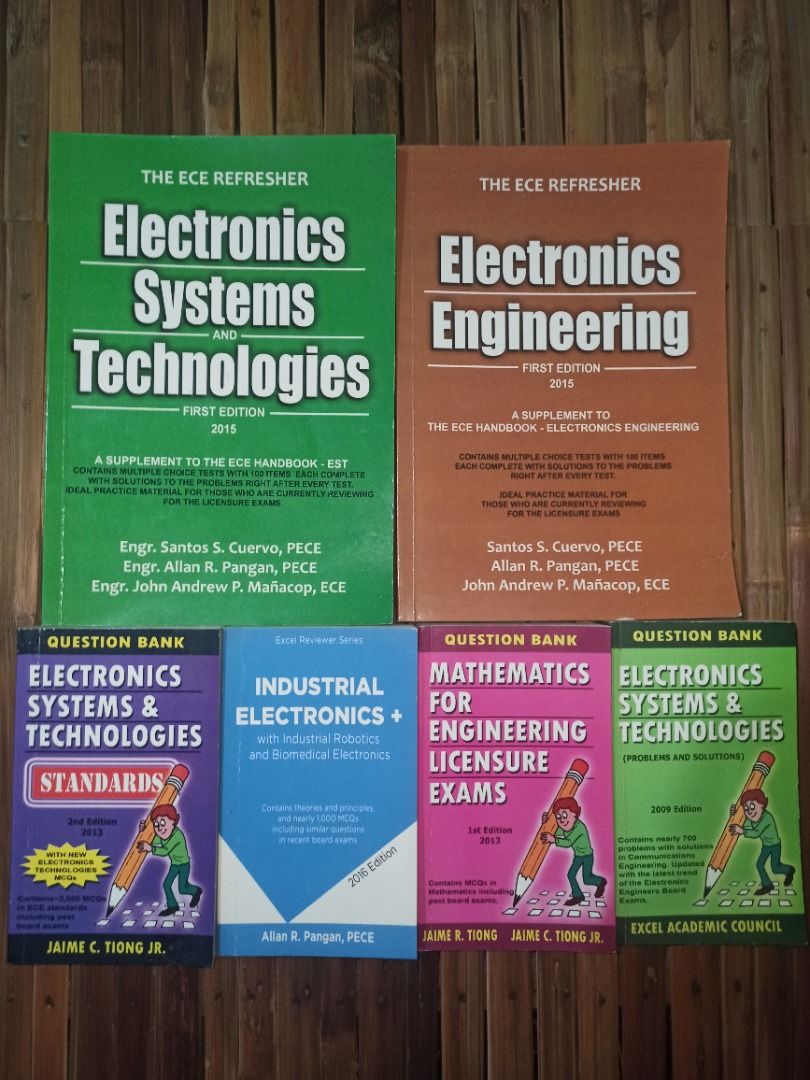 ECE Board Exam Reviewers (Original Copies), Hobbies & Toys, Books ...