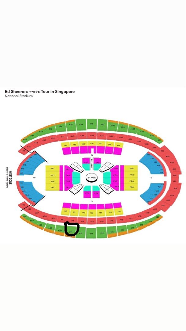 Ed Sheeran concert tickets 2024, Tickets & Vouchers, Event Tickets on