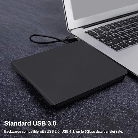 USB 3.0 2.0 SATA Laptop DVD ODD Burner Drive External 9.5mm Case