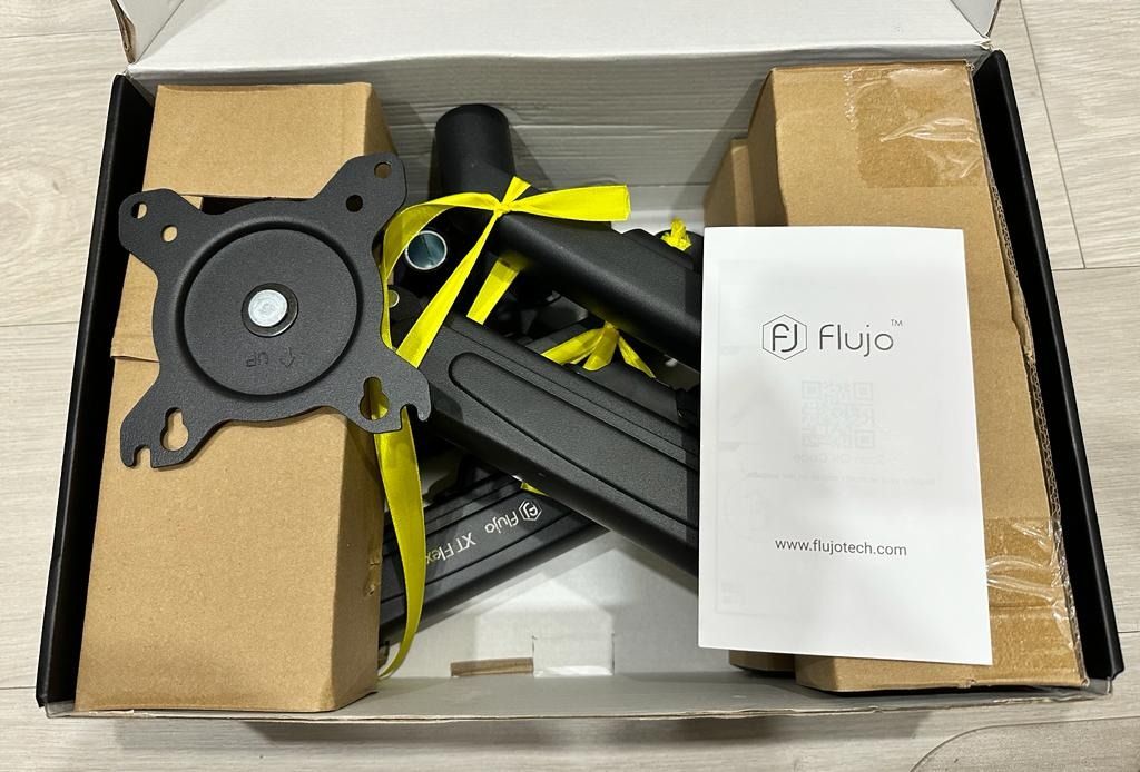 Flujo XT Flex D2 Dual Monitor Arm Stand, Computers & Tech, Parts ...